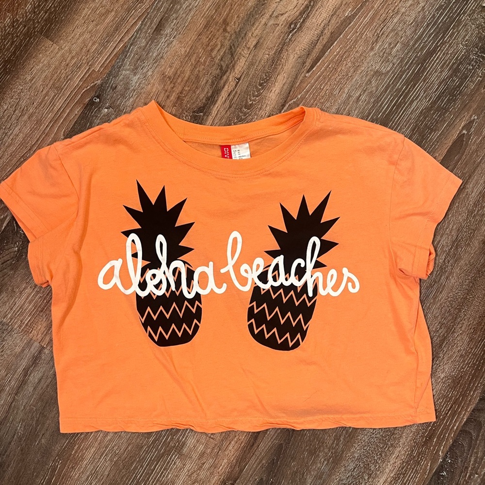 Aloha Beaches Crop Top